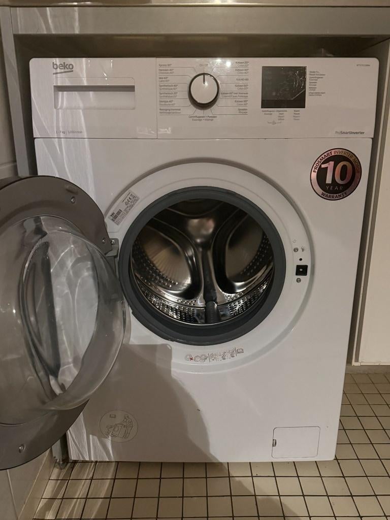 Beko wasmachine te koop, Electroménager, Lave-linge, Comme neuf, Chargeur frontal, Moins de 85 cm, Moins de 1 200 tours, Classe énergétique A ou plus économe