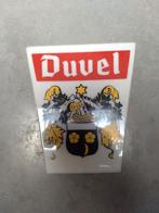 Verlichting plaat van lantaarn duvel - jaren 70-tig, Verzamelen, Biermerken, Ophalen of Verzenden, Zo goed als nieuw, Reclamebord, Plaat of Schild