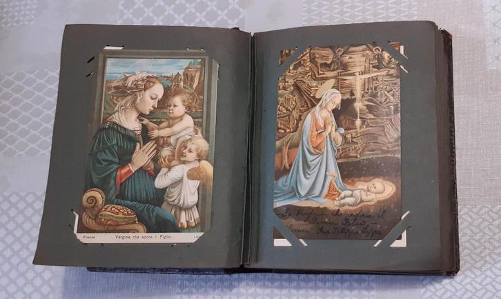 Italiaanse kunst-postkaarten album religieuze thema's, Verzamelen, Postkaarten | Buitenland, Ongelopen, Italië, Ophalen
