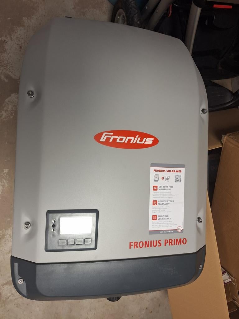 fronius omvormer, Ophalen