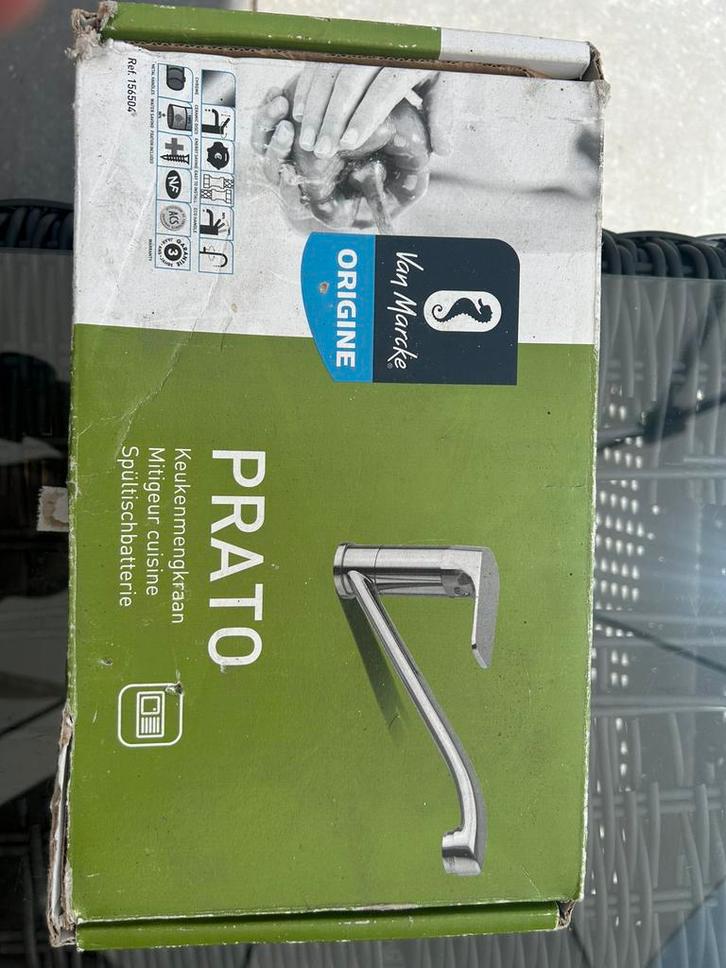 Mélangeur de cuisine Prato Van Marcke, Bricolage & Construction, Sanitaire, Neuf, Enlèvement