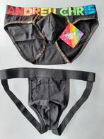 2x sexy mannen ondergoed  slip en Jocktrap, Kleding | Heren, Ondergoed, Ophalen of Verzenden, Zwart, Andrew Christian, Slip