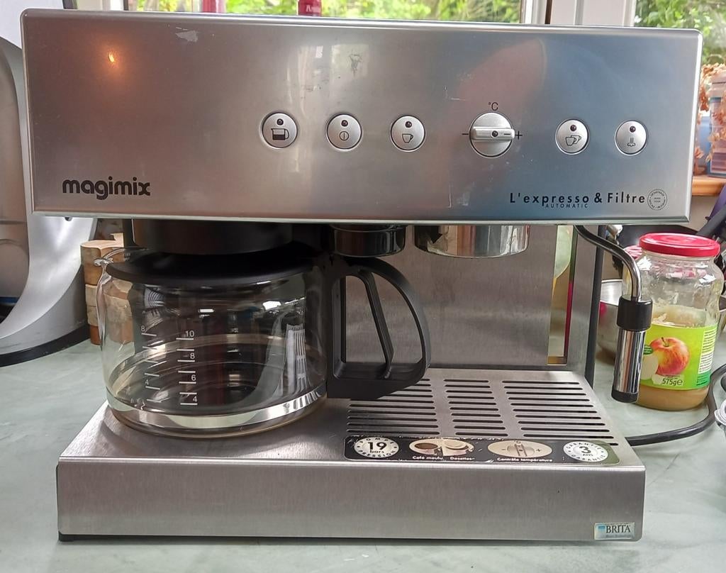 Cafetière Magimix Espresso et Filtre ED135A EL Q, Ophalen, Koffiemachine