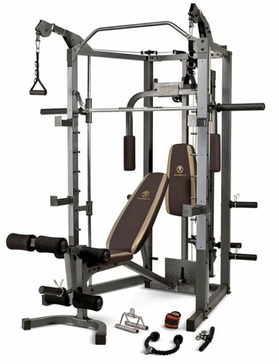 Cage de musculation, Sports & Fitness, Appareils de fitness, Comme neuf, Autres types, Bras, Jambes, Pectoraux, Abdominaux, Dos