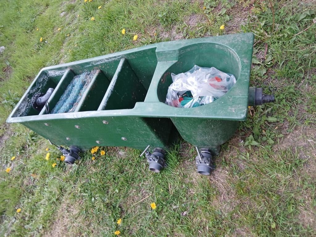 Vijver filter bak, Ophalen, Overige typen