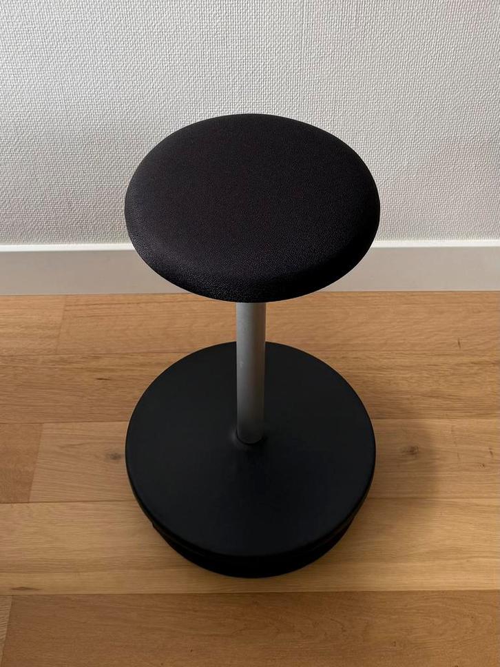 3 Haworth Comforto 1 zit-sta-krukken bureaukruk ergonomisch, Maison & Meubles, Chaises de bureau, Comme neuf, Tabouret de bureau