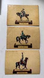 3 Antieke Postkaarten "Avis de Passage" - 1958/1959, Verzenden, 1940 tot 1960, Gelopen, Overige thema's