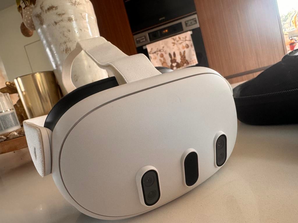 Meta Quest 3 128gb, Games en Spelcomputers, Virtual Reality, Zo goed als nieuw, Ophalen