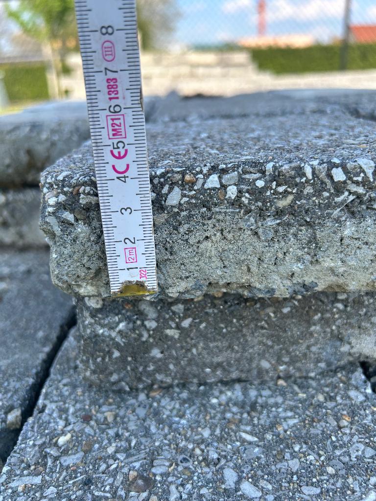 Klinkers, Béton, Enlèvement, Utilisé, Briques