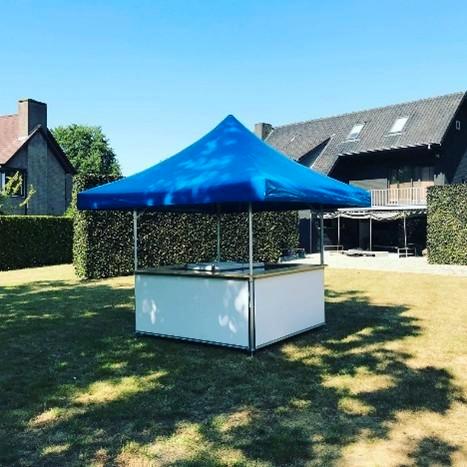 Paviljoentent (bartent), Tuin en Terras, Partytenten, Zo goed als nieuw, Overige typen, Minder dan 5 meter, 4 tot 6 meter, Opvouwbaar