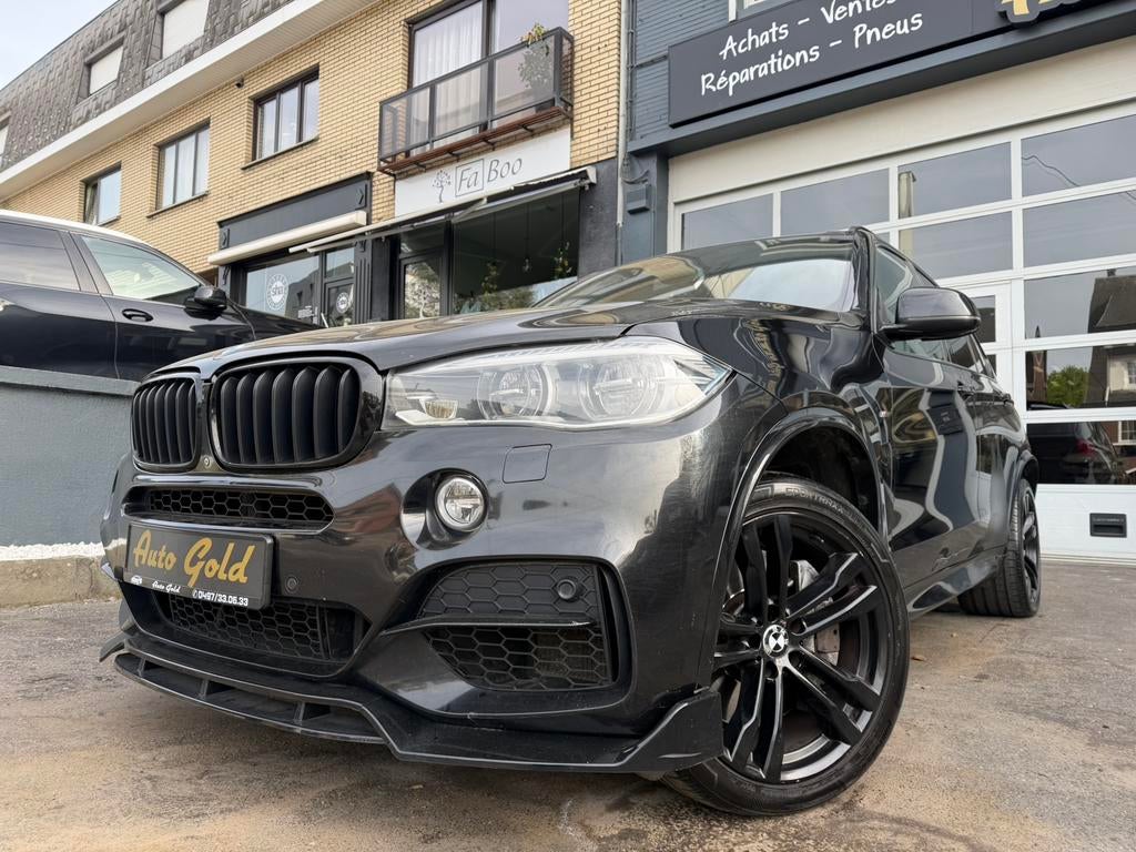 BMW X5 M50D FULL SAUF TOIT EURO 6 BLACK 4x4 !, Auto's, BMW, Particulier, Te koop, X5, 360° camera, ABS, Achteruitrijcamera, Adaptieve lichten