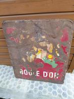 Antieke emaille plaat Boule D'or  sigaretten, Verzamelen, Merken en Reclamevoorwerpen, Ophalen