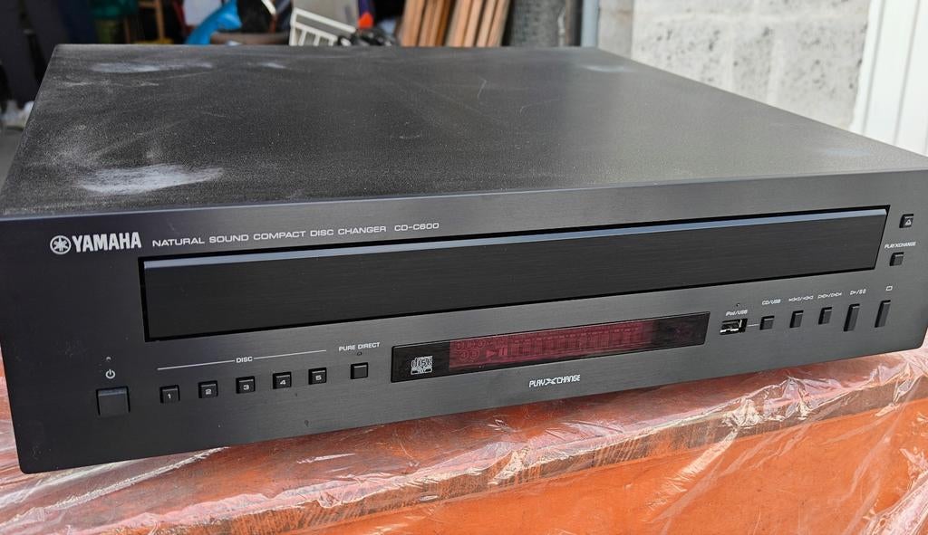 Yamaha cd c600, Ophalen, Zo goed als nieuw, Overige merken, Wisselaar