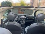 Fiat 500 cabrio, Auto's, Fiat, Voorwielaandrijving, Stof, Cabriolet, Zwart