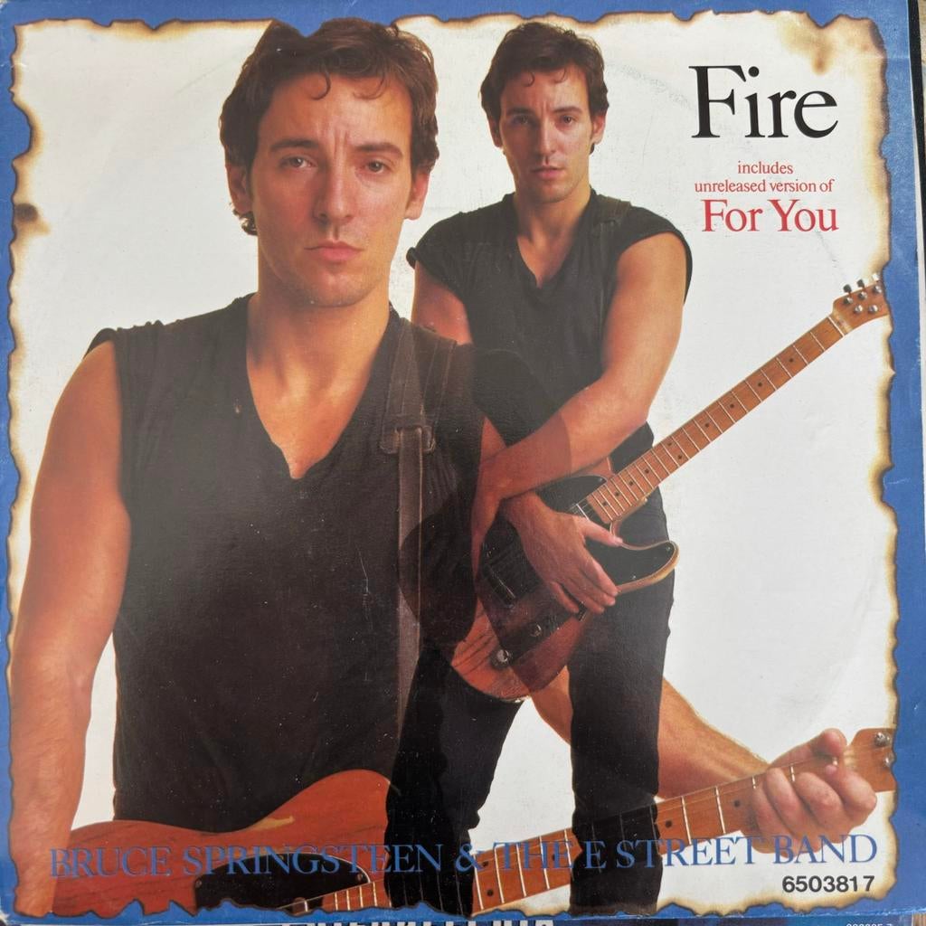Bruce Springsteen & the E street band - fire - for you 1986, Ophalen of Verzenden, Zo goed als nieuw