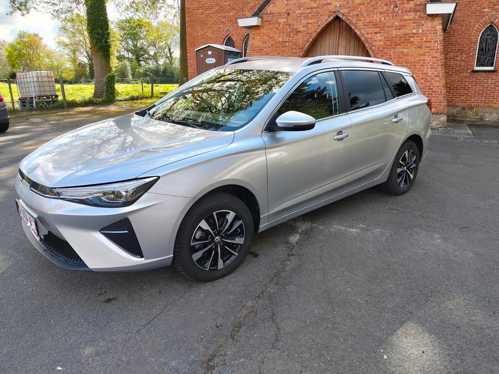 MG5 FULLY ELECTRIC 51kwh comfort-opladen via stopcontact, Auto's, Automaat, Stof, Elektrisch, 5 deurs