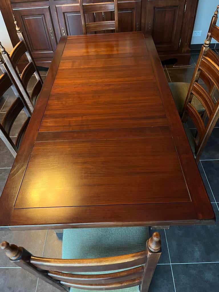 Eetkamer, Ophalen, Zo goed als nieuw, Antiek, 4 tot 6 stoelen