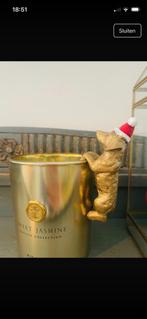 Kerst hondje goud hanger, Ophalen of Verzenden, Zo goed als nieuw