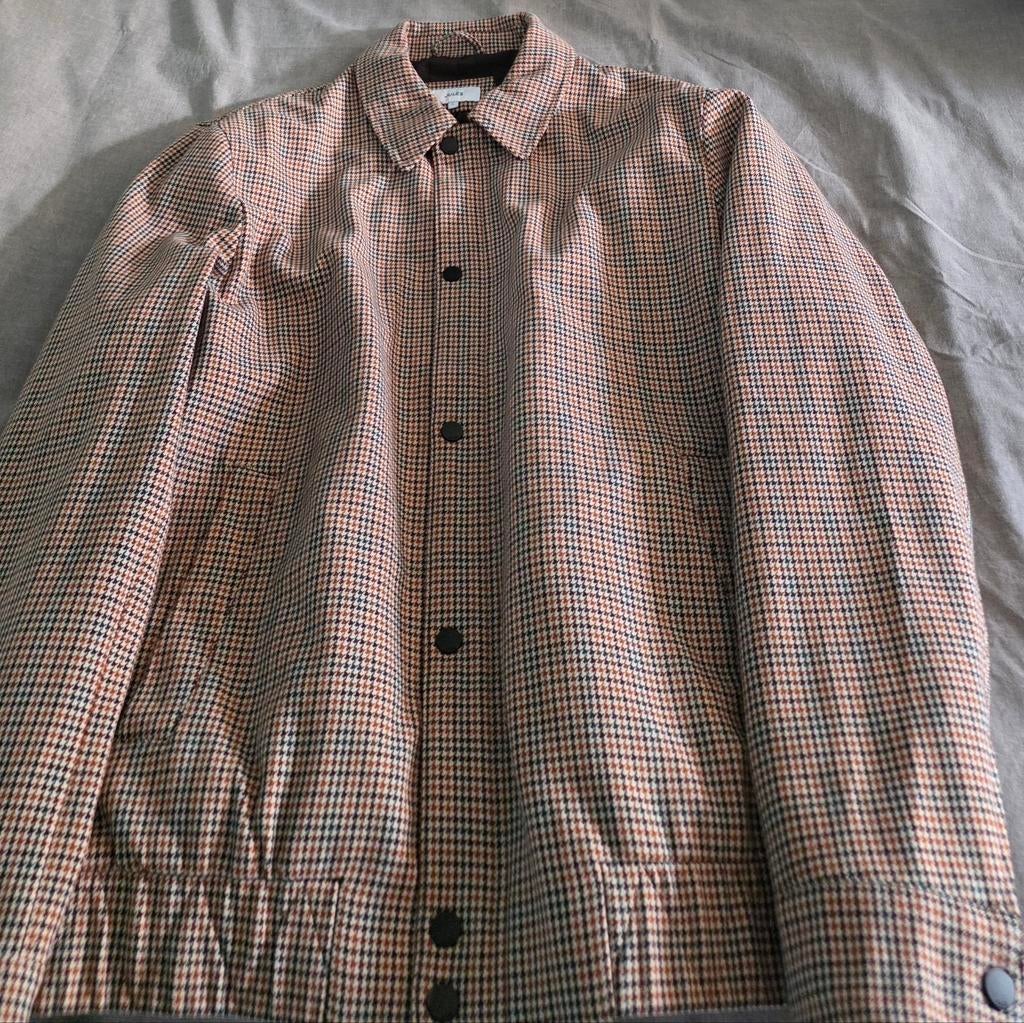 Veste été à carreaux zippée + boutonnière (très bon état), Taille 42/44 (L), Autres couleurs, Jules, Enlèvement