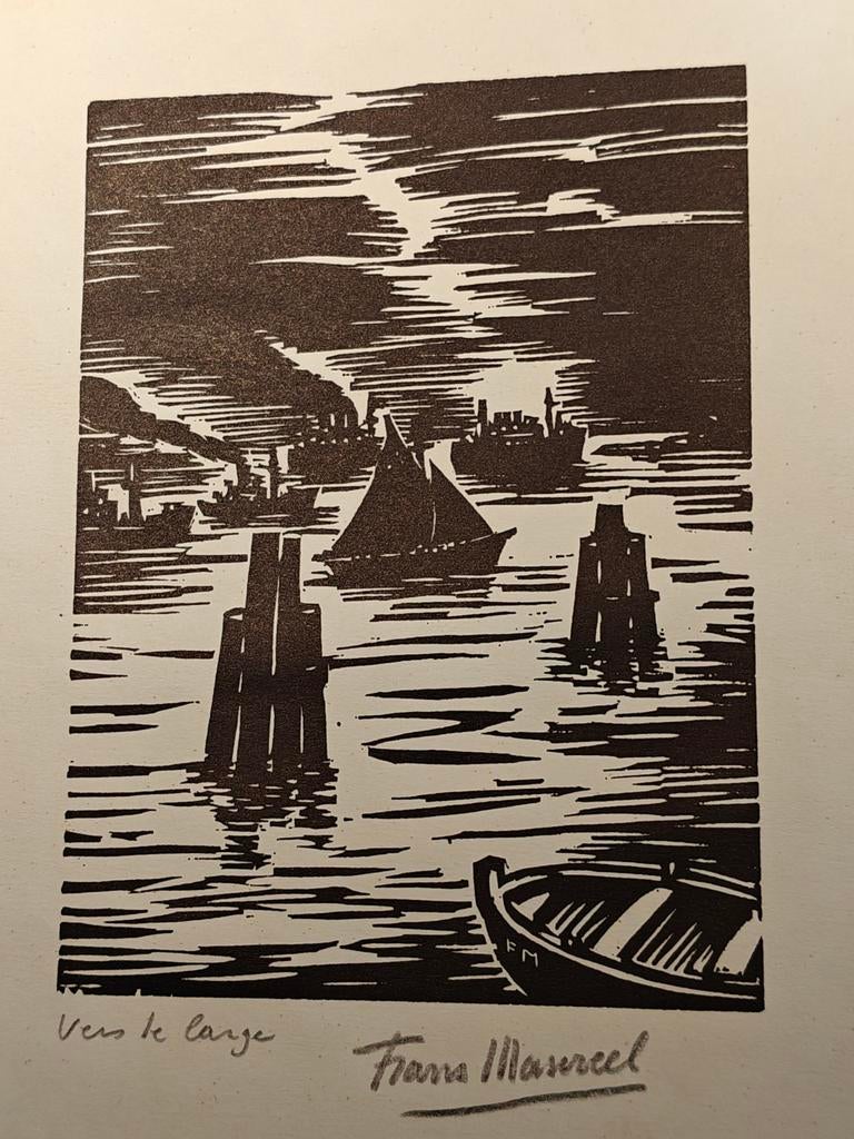 Frans Masereel, 1889 - 1972, Antiek en Kunst, Ophalen