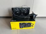 Corsair iCUE H100i RGB Elite CPU IAO water cooler + RGB, Computers en Software, Ophalen, Zo goed als nieuw