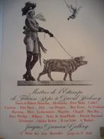 1973 DAMASE 'Maîtres de l'Estampe Félicien ROPS à D Hockney', Antiek en Kunst, Ophalen of Verzenden