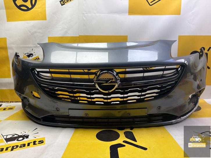Voorbumper opel Corsa E Bumper 475498858 bumper 6xpdc, Auto-onderdelen, Carrosserie, Bumper, Opel, Voor, Gebruikt