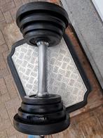 Halter 1 maal gbruikt ! 25€ of bieden, Sports & Fitness, Équipement de fitness, Enlèvement, Comme neuf, Bras, Set d’haltères