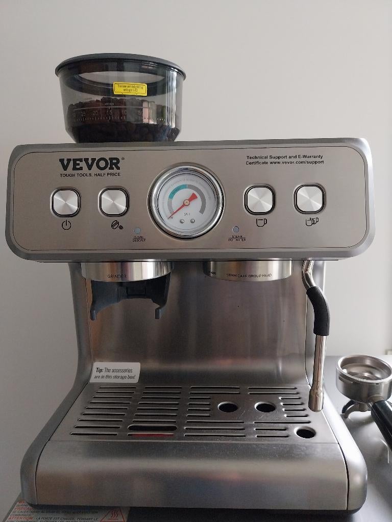 Espressomachine, Ophalen, Espresso apparaat, 10 kopjes of meer, Koffiebonen