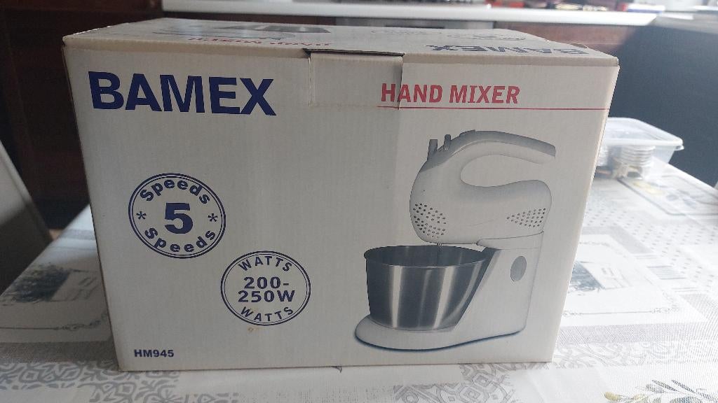 Bamex handmixer, Elektronische apparatuur, Keukenmixers, Ophalen, Gebruikt