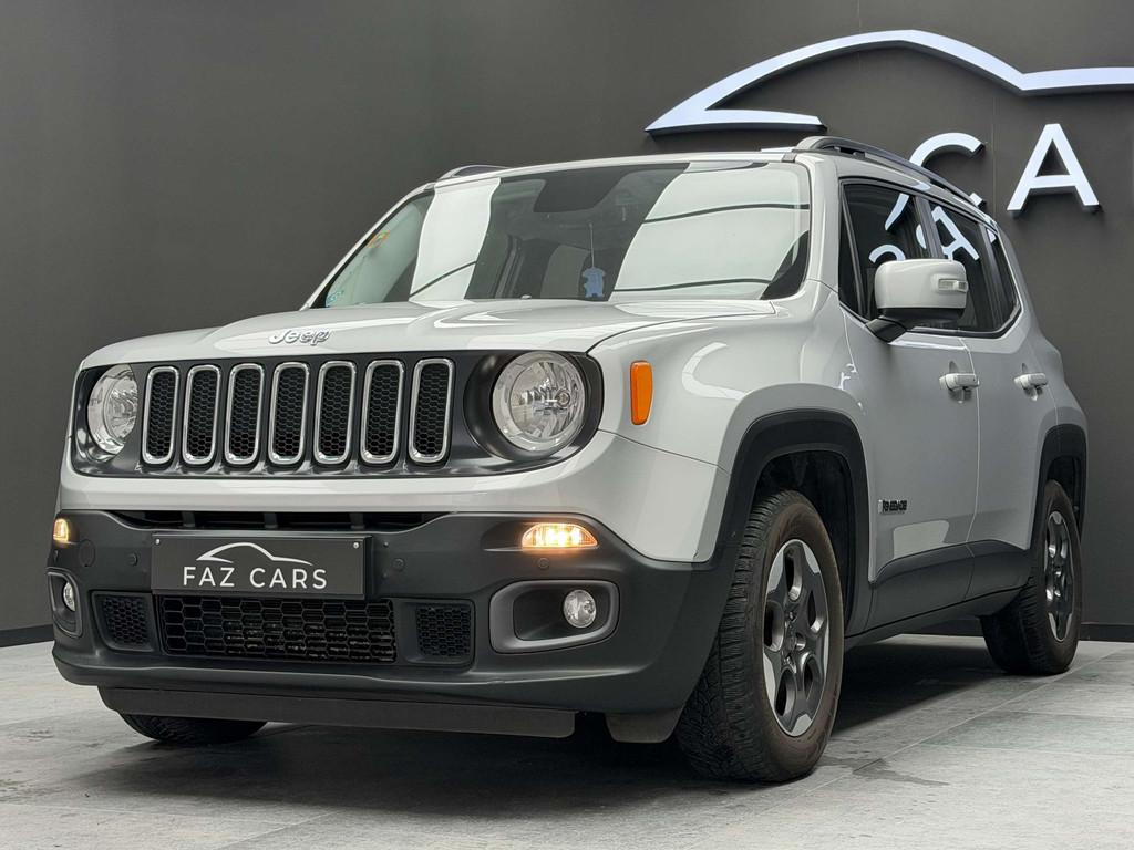 Jeep Renegade 1.4 Turbo Limited DDCT * 1ER PROP + GPS + GARA, Autos, Jeep, Argent ou Gris, Achat, Euro 6, Entreprise