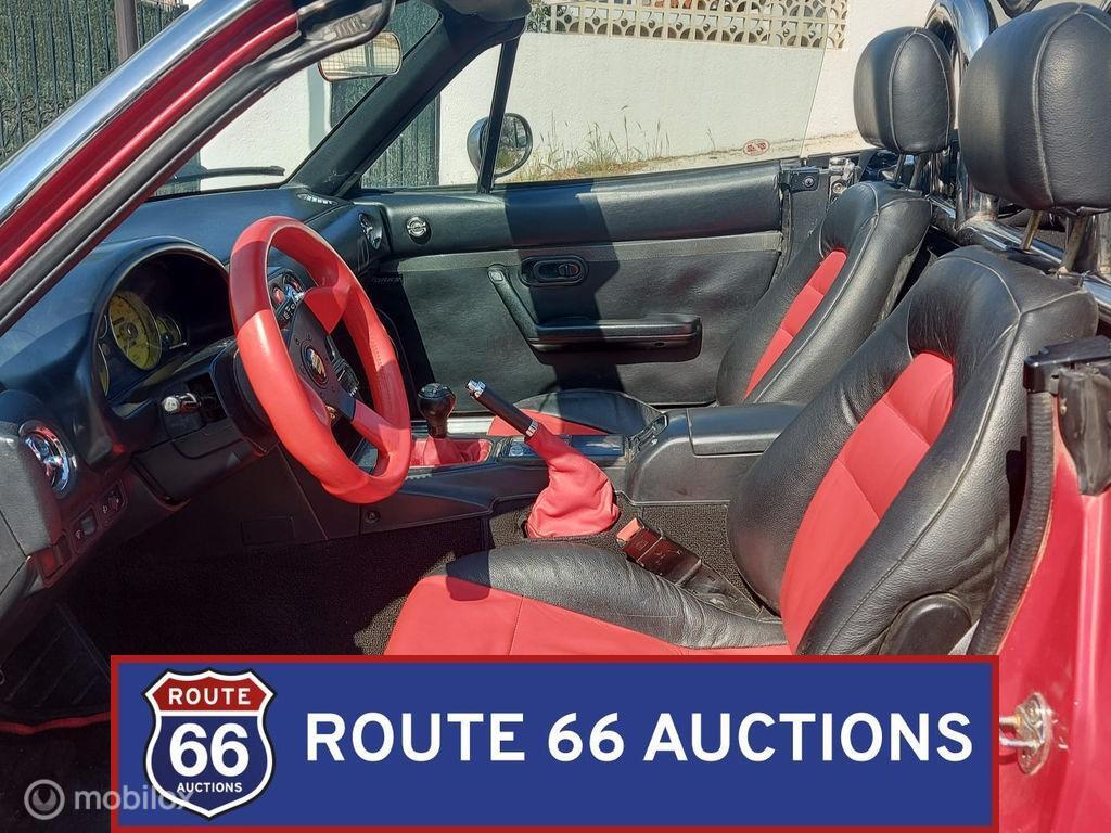 Mazda MX-5 | 1992 | Route 66 Auctions, Auto's, Zwart, Bedrijf, Handgeschakeld, Overige carrosserie
