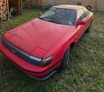 Toyota celica 1.6 1989, Autos, Rouge, Boîte manuelle, Noir, Tissu