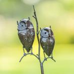 Deux hiboux en métal - Mooievogels, Enlèvement ou Envoi, Neuf