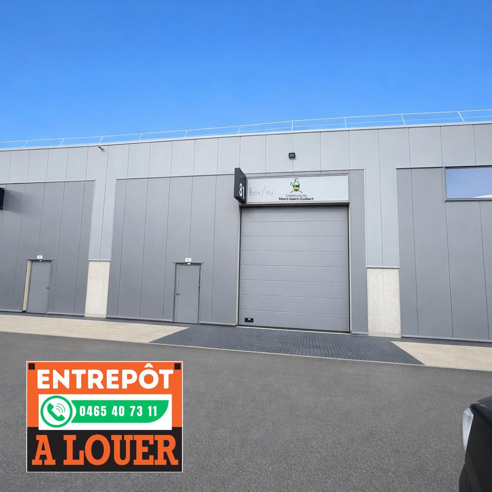 Entrepôt 138 m² – Zoning Jardina – Mont-Saint-Guibert, Immo, Anti-kraak, 1435 Mont Saint Guibert