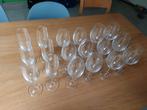 18 delig kristallen glazen, Enlèvement, Comme neuf