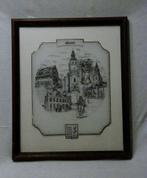 Kader met pentekening Hasselt, Enlèvement ou Envoi