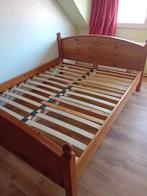 Lit, Maison & Meubles, Brun, Enlèvement, Utilisé, 200 cm