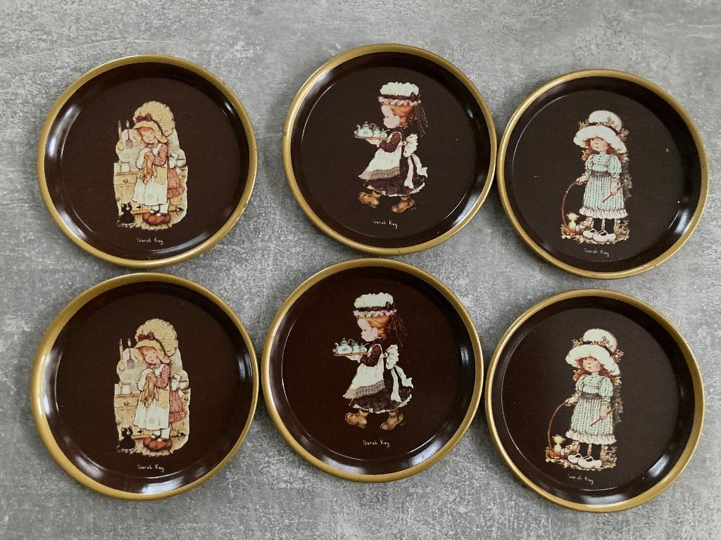 Onderzetters van Sarah Kay, Verzamelen, Retro, Ophalen of Verzenden, Overige typen