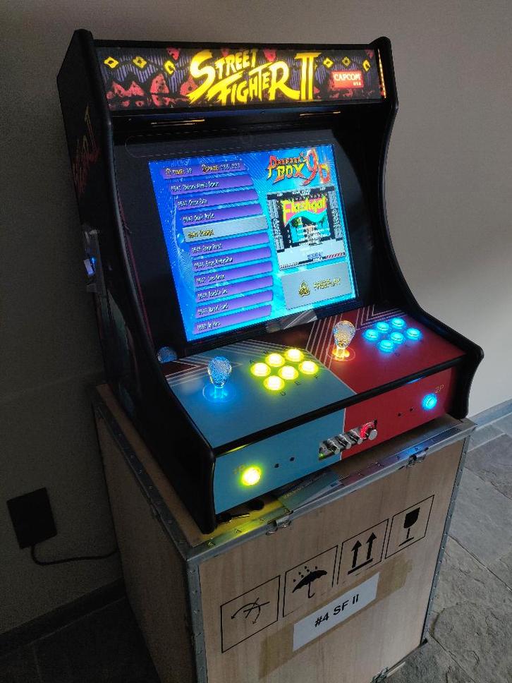 Arcades bartop - 2 jaar garantie - 2000 spellen  -   599, Verzamelen, Automaten | Flipperkasten, Nieuw, Ophalen