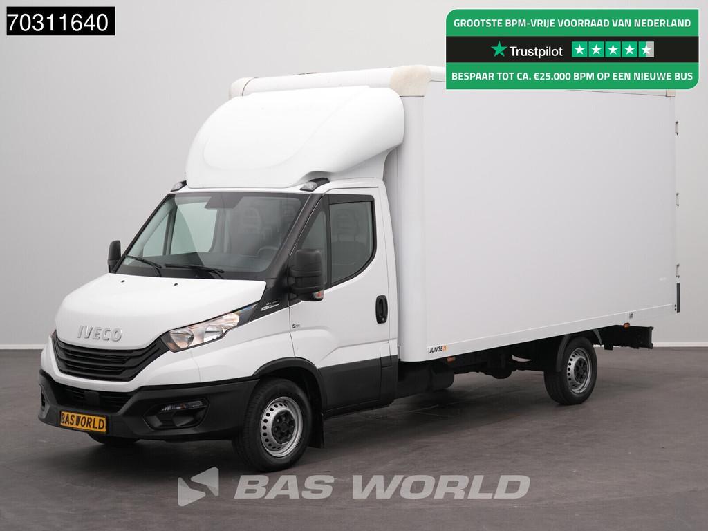Iveco Daily 35S16 Automaat 160PK Bakwagen Achterdeuren Airco, Auto's, Bestelwagens en Lichte vracht, Bedrijf, Te koop, Achteruitrijcamera