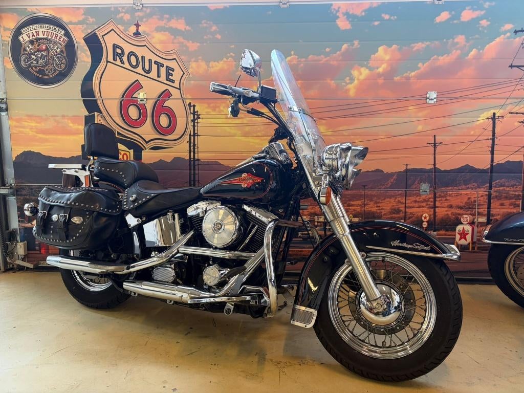 Harley Davidson Heritage classic org. NL geleverd., Motoren, 2 cilinders, Occasion, 1340 cc, Particulier