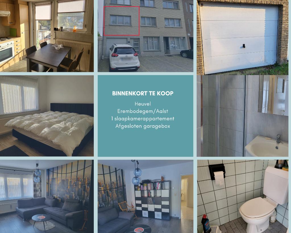 Appartement in Erembodegem, Provincie Oost-Vlaanderen, Tot 200 m², Verkoop zonder makelaar, Appartement
