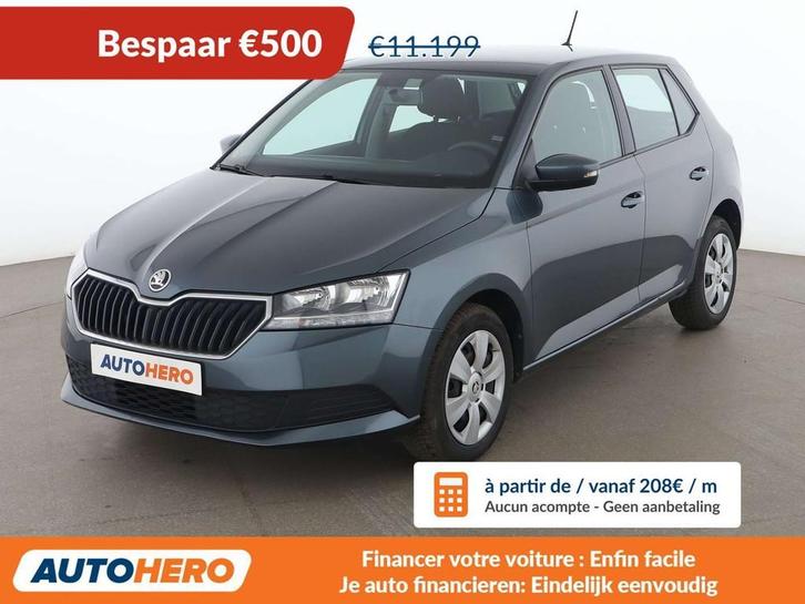 Skoda Fabia 1.0 MPI Active (bj 2020), Auto's, Skoda, Te koop, Fabia, ABS, Airbags, Airconditioning, Boordcomputer, Centrale vergrendeling