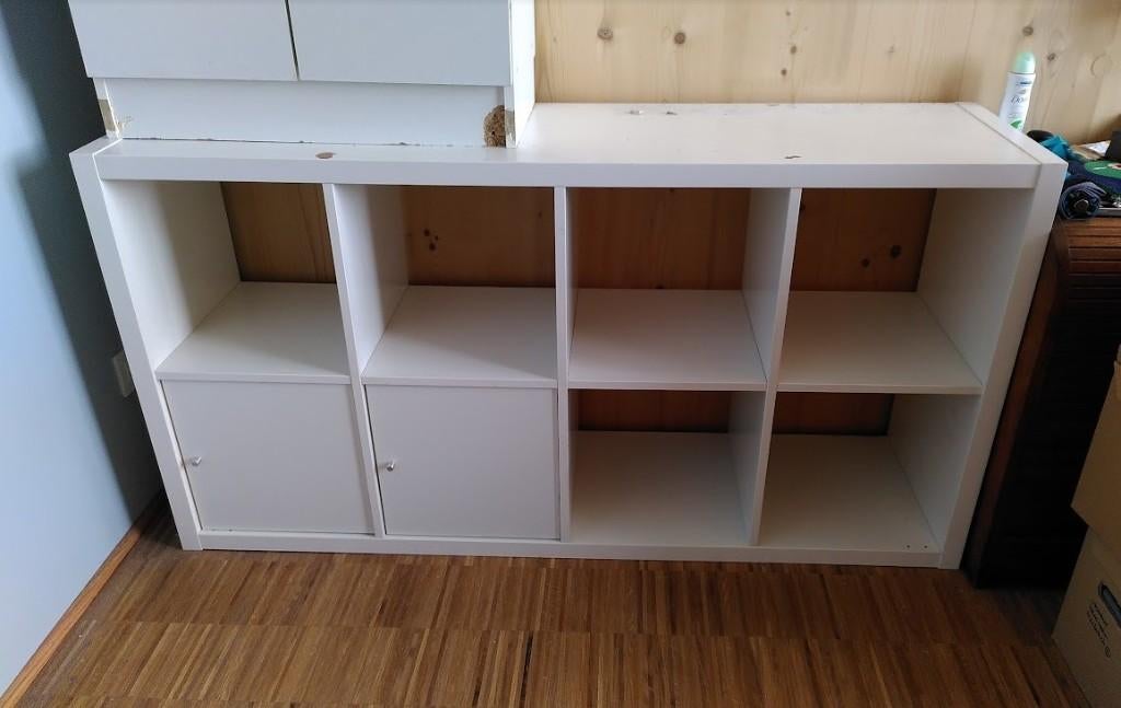 Ikea Kallax 4x2 vakken, Huis en Inrichting, Ophalen, 50 tot 100 cm, Functioneel, hedendaags, 150 tot 200 cm
