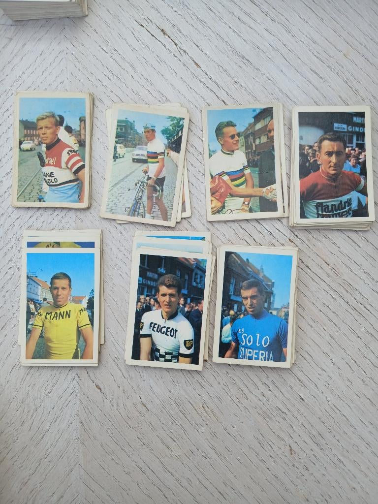 Chromo's wielrenners Maple Leaf, Ophalen of Verzenden, Gebruikt