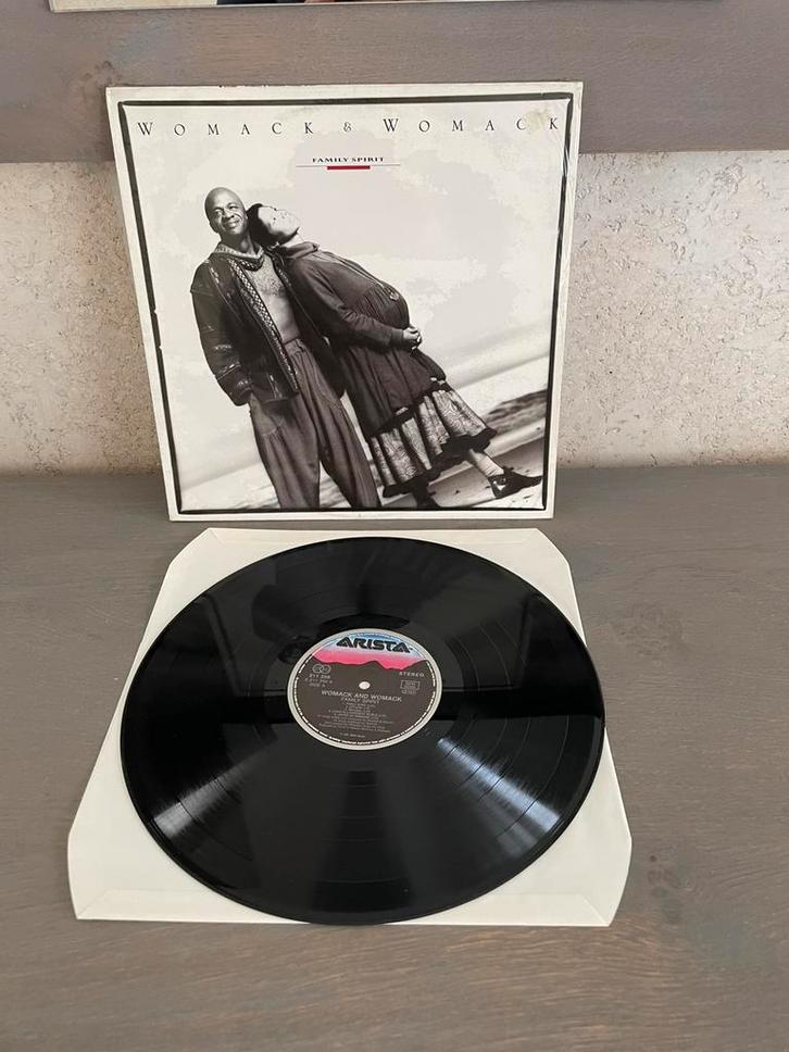 Lp Womack & Womack • Albumtitel: Family Spirit, Cd's en Dvd's, Vinyl | Rock, Gebruikt, Ophalen of Verzenden