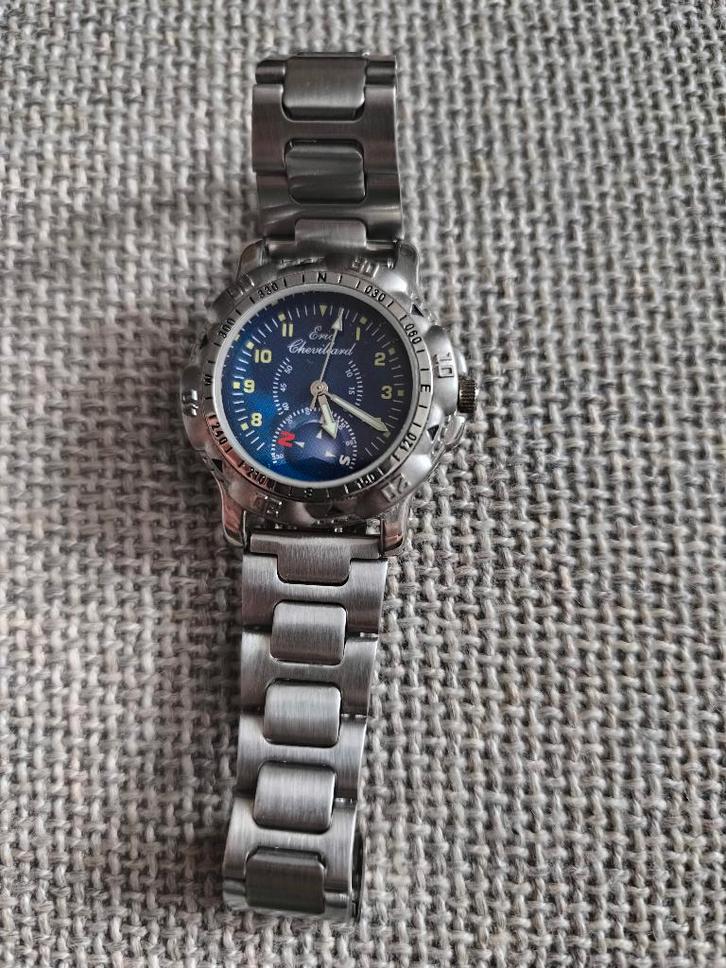 Montre Eric Chevillard, Bijoux, Sacs & Beauté, Montres | Hommes, Utilisé, Montre-bracelet, Autres marques, Argent, Enlèvement