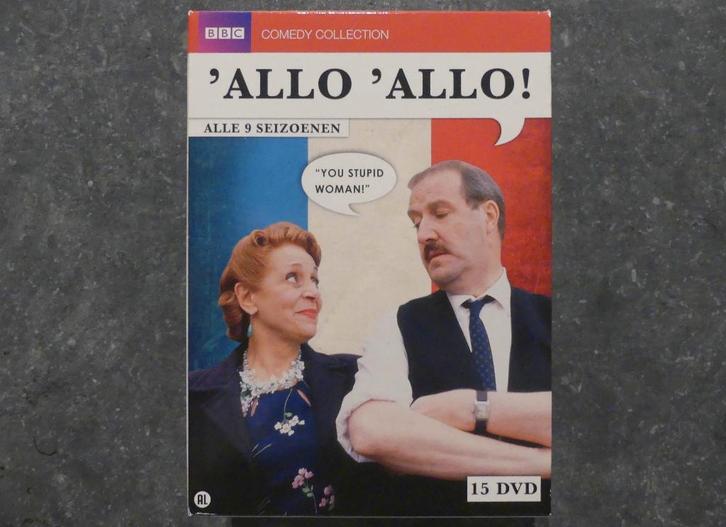 Dvd-box ‘Allo’ Allo! compleet, CD & DVD, DVD | TV & Séries télévisées, Comme neuf, Comédie, Coffret, Tous les âges, Enlèvement ou Envoi