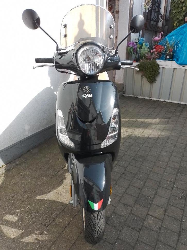 scooter SYM  KYMCO Super 8, Fietsen en Brommers, Scooters | SYM, Zo goed als nieuw, Fiddle, Klasse A (25 km/u), Benzine, Ophalen